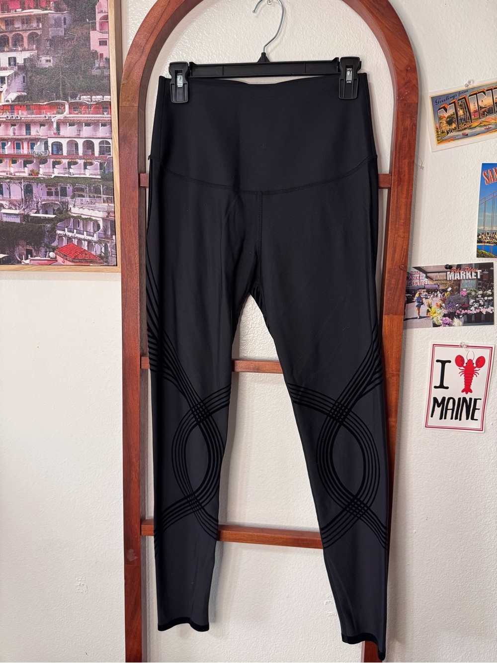 Fanka Black Bodysculpt Leggings - Picture 3 of 5